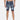 Kultprit Allover tie-dye wash Blue shorts - KULTPRIT