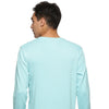 Impackt Men's Full Sleeve Solid Blue Sweatshirt