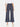 Kultprit Women Navy Striped Mom Fit Jeans - KULTPRIT