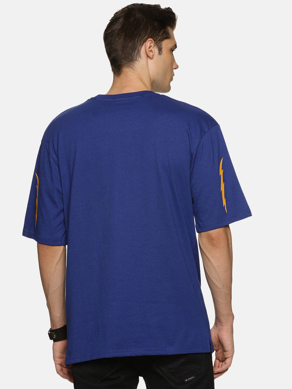 Impackt Men's Oversized Printed Short Sleeve T-Shirt