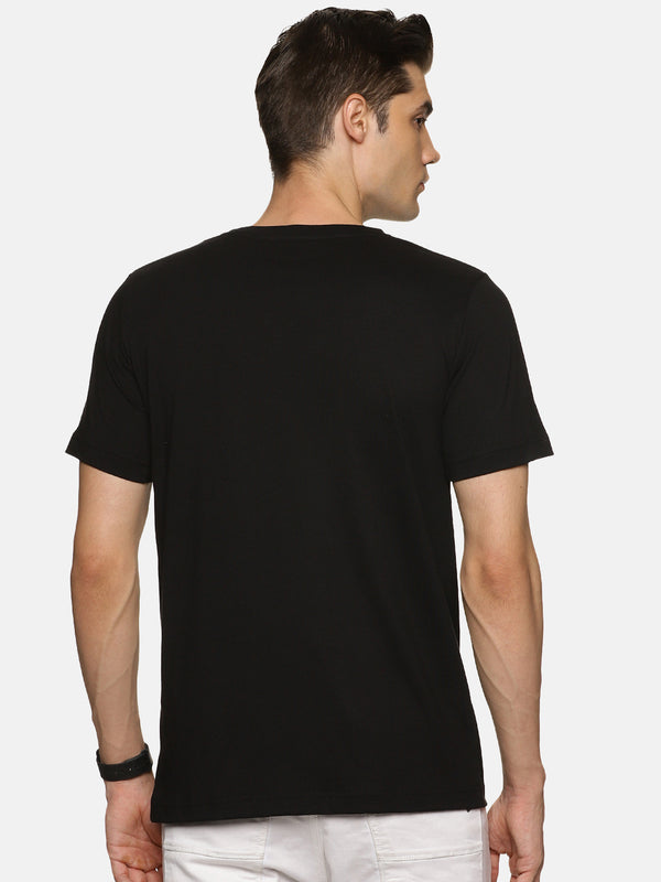 Impackt Men's Printed Regular Short Sleeve T-Shirt