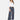 Kultprit Women Navy Striped Mom Fit Jeans - KULTPRIT
