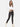 High Waisted Skinny Women Jeans With Abstract Print And Wash All Over - KULTPRIT