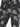 Kultprit Allover tie-dye wash Black shorts - KULTPRIT