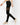 Black Leggings With Mesh On Thighs - KULTPRIT