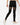 Black Leggings With Mesh On Thighs - KULTPRIT