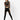 Black Leggings With Mesh On Thighs - KULTPRIT
