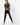 Black Leggings With Mesh On Thighs - KULTPRIT