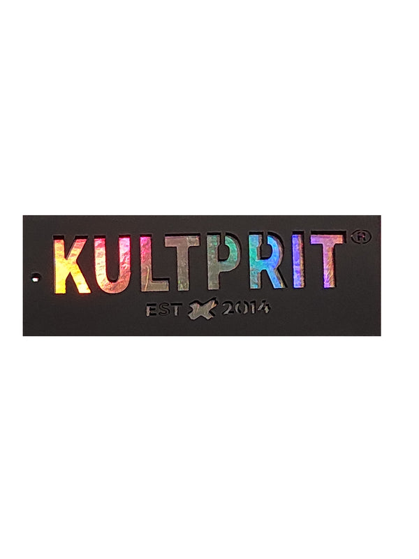 Kultprit Printed 5 pocket with hem & back pocket with print