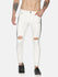Fashion White Jeans with Print at front and back pocket