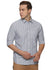 Impackt Men's Regular Fit Striped Cut Away Collar Casual Shirt