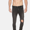 Impackt Denim Medium Washed Skinny Fit 5 Pockets Distressed Jeans for Men