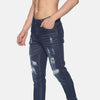 Premium 5 pocket jeans with back pocket embroidery