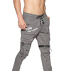 Kultprit Men's Trouser With Buckle & Placement Print