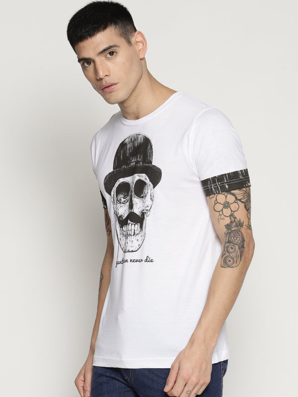 Impackt  white chest print t-shirt