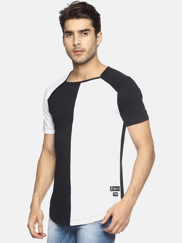 T-Shirt With Cut & Sew Panels