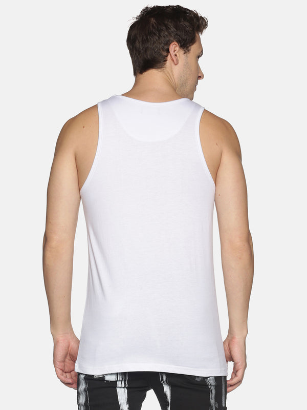 Kultprit Cotton Men Graphic Print Sleeveless T-Shirt