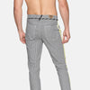 Kultprit Men's Trouser With Sided Tape, Zipper & Drawstring
