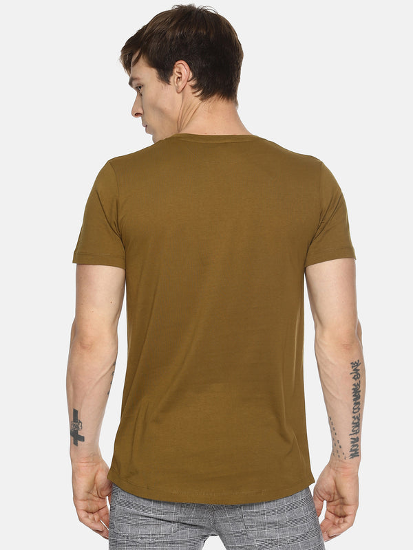 T-Shirt With Placement Print