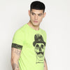 Impackt Green chest print t-shirt