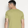 Impackt green front print t-shirt