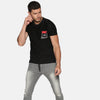 Kultprit Men's Solid Jeans With Fake Zipper