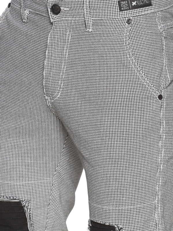 Kultprit Men's Trouser With Patch