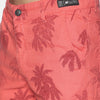 Tropical Print Cargo Shorts for Men